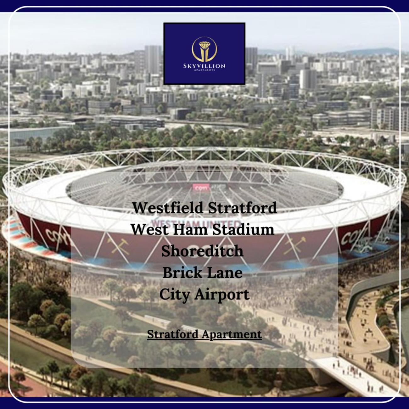 Skyvillion - Olympic View London Stratford Apartment Εξωτερικό φωτογραφία